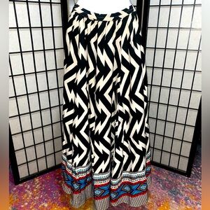 Mix Nouveau Flare Long Skirt